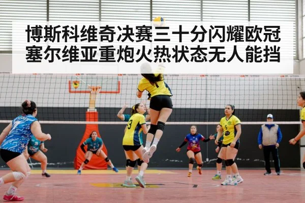 volleyball match action